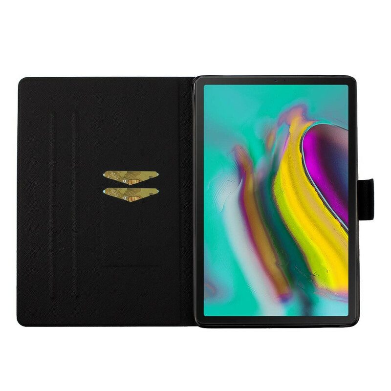 Flip Case voor Samsung Galaxy Tab S6 Lite Parijs Ik Hou Van Je