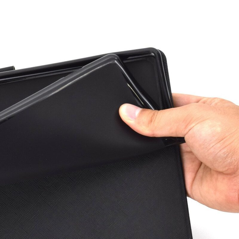 Flip Case voor Samsung Galaxy Tab S6 Lite Parijs Ik Hou Van Je