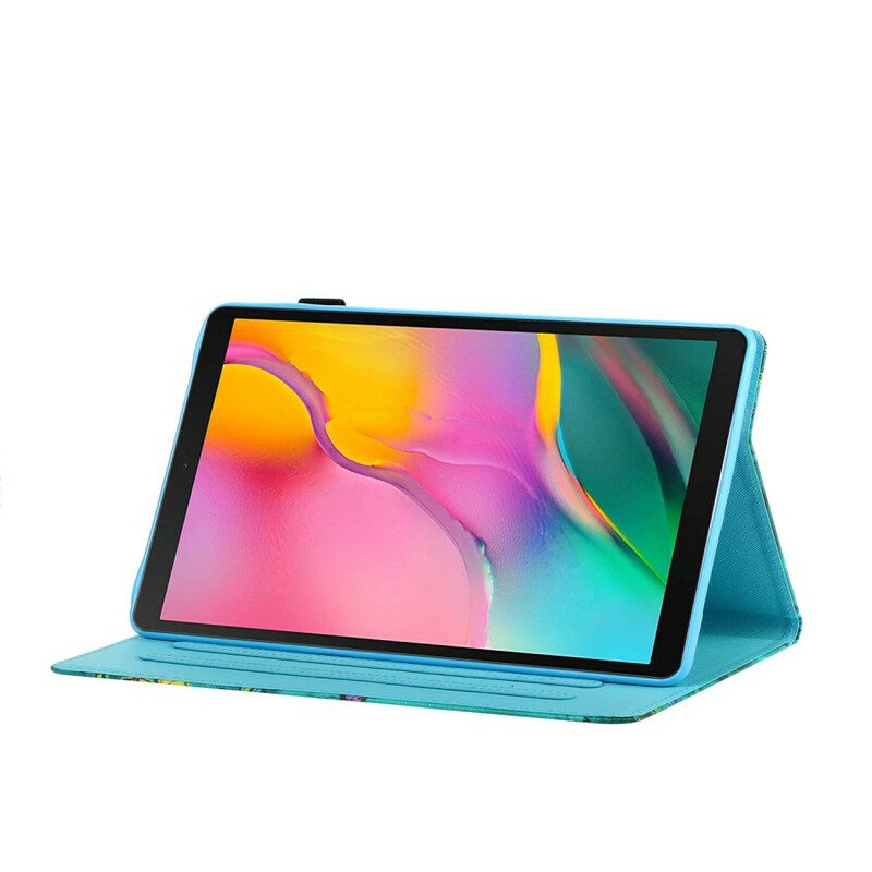 Flip Case voor Samsung Galaxy Tab S6 Lite Vlinders