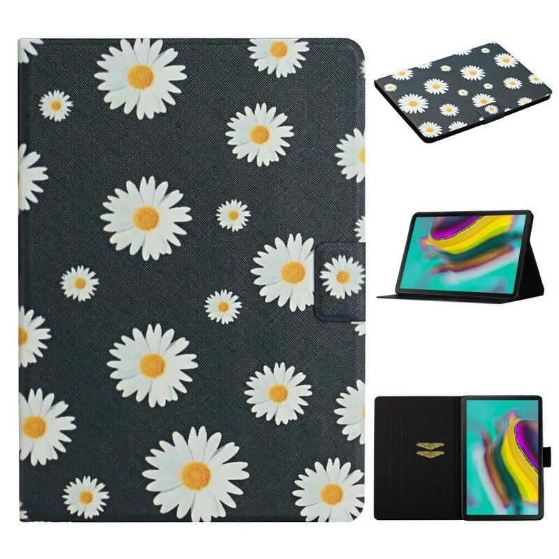 Folio-hoesje voor Samsung Galaxy Tab S6 Lite Bloemen Bloemen Bloemen