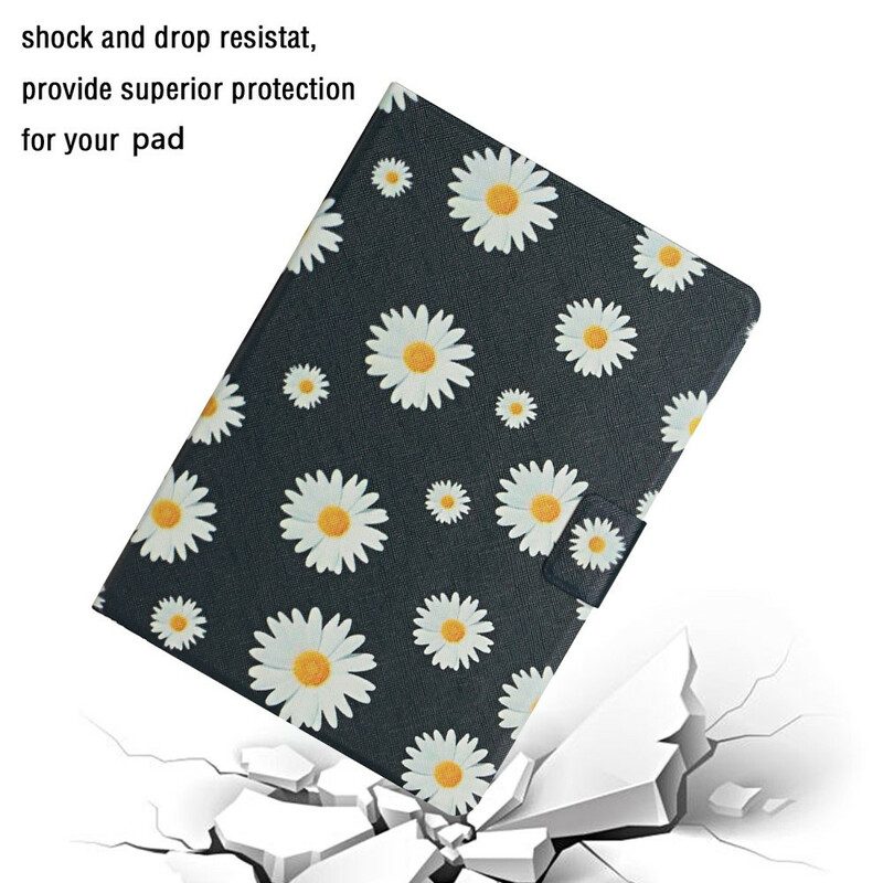 Folio-hoesje voor Samsung Galaxy Tab S6 Lite Bloemen Bloemen Bloemen