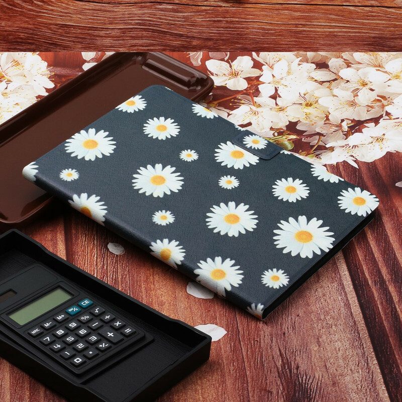 Folio-hoesje voor Samsung Galaxy Tab S6 Lite Bloemen Bloemen Bloemen