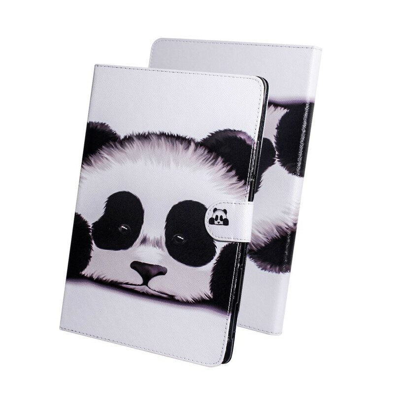 Folio-hoesje voor Samsung Galaxy Tab S6 Lite Panda Hoofd