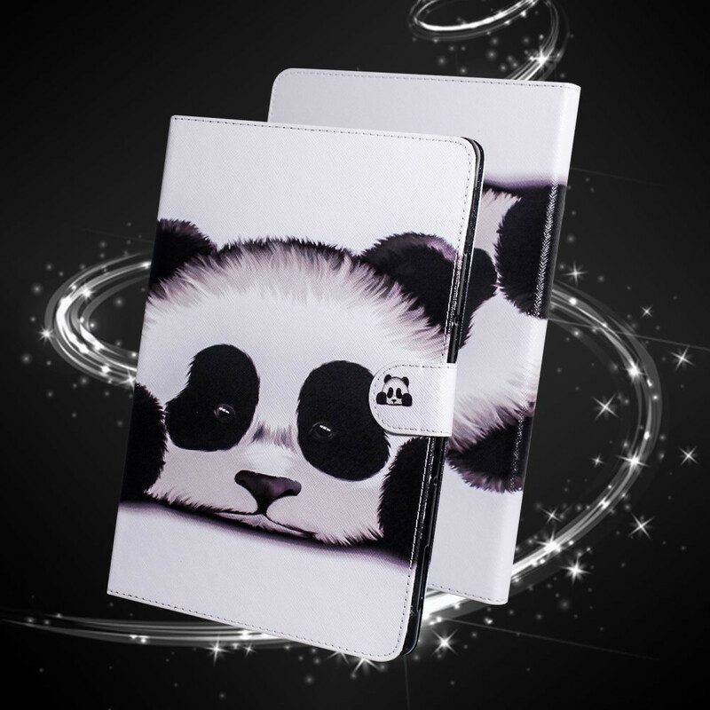 Folio-hoesje voor Samsung Galaxy Tab S6 Lite Panda Hoofd