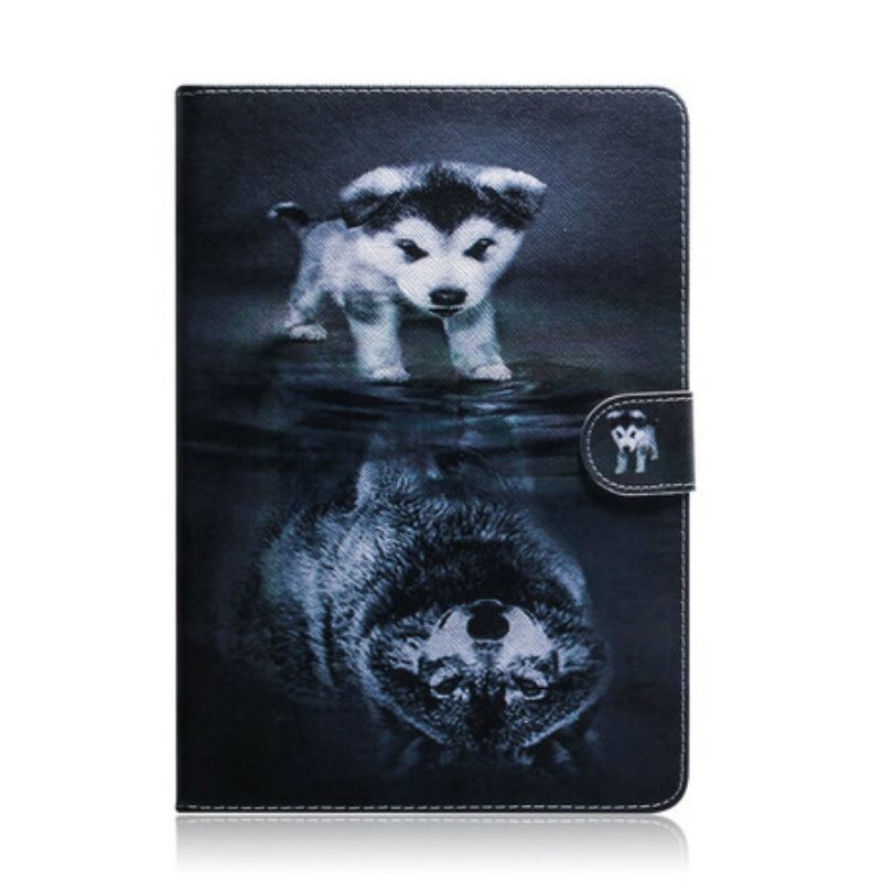 Folio-hoesje voor Samsung Galaxy Tab S6 Lite Puppy-droom