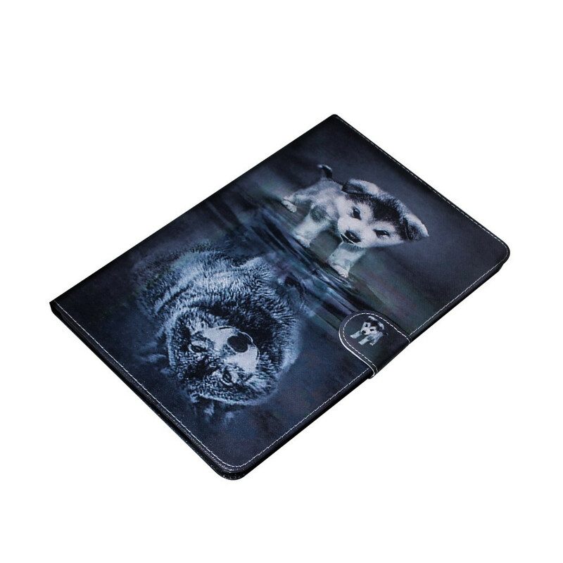 Folio-hoesje voor Samsung Galaxy Tab S6 Lite Puppy-droom