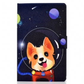 Folio-hoesje voor Samsung Galaxy Tab S6 Lite Ruimte Hond