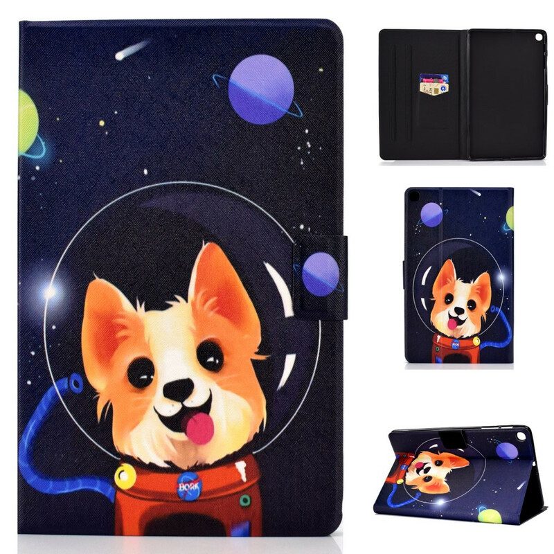 Folio-hoesje voor Samsung Galaxy Tab S6 Lite Ruimte Hond