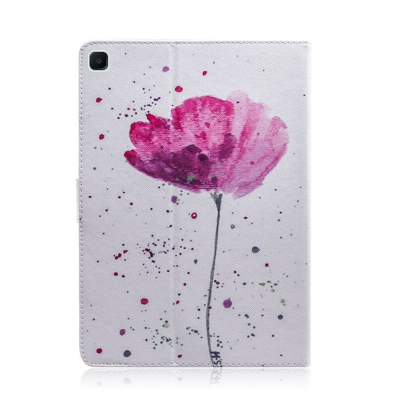 Hoesje Folio-hoesje voor Samsung Galaxy Tab S6 Lite Papaver