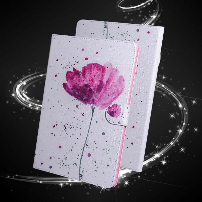 Hoesje Folio-hoesje voor Samsung Galaxy Tab S6 Lite Papaver