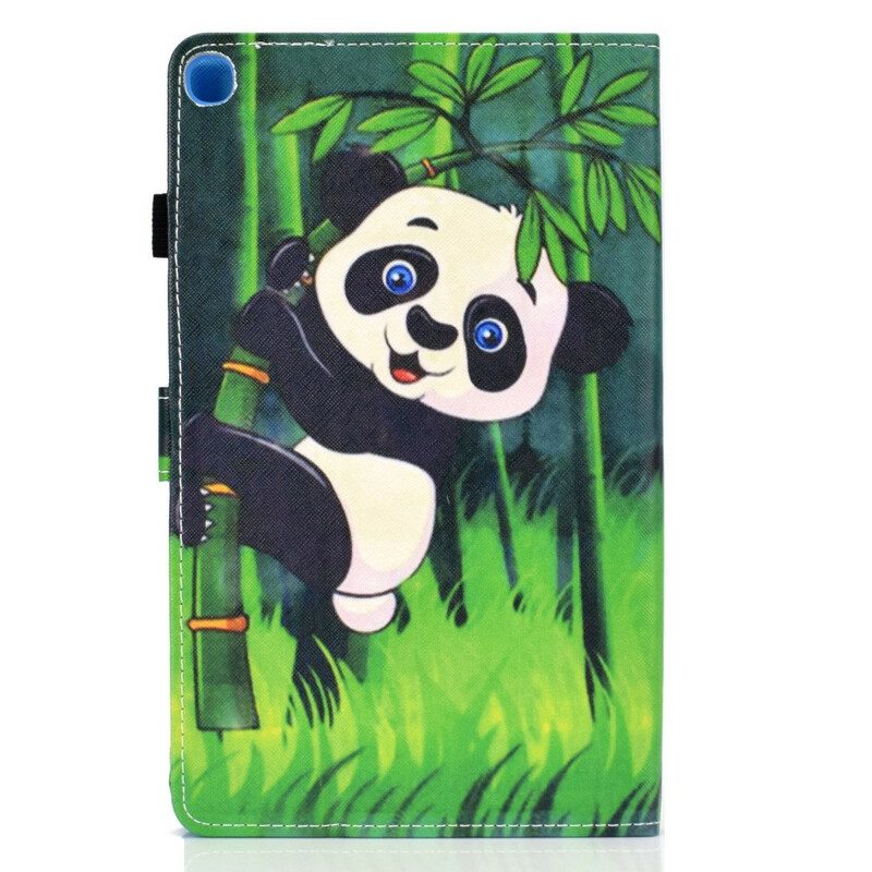 Leren Hoesje voor Samsung Galaxy Tab S6 Lite Panda