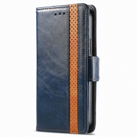 Flip Case Leren Honor Magic 6 Pro Caseneo Rfid-blokkering