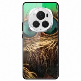 Hoesje Honor Magic 6 Pro Aigle Des Herbes Gehard Glas Bescherming Hoesje