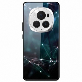 Hoesje Honor Magic 6 Pro Gehard Glasmoleculen