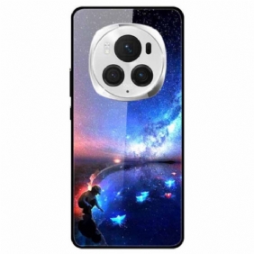 Hoesje Voor Honor Magic 6 Pro Star Talk Wish Gehard Glas