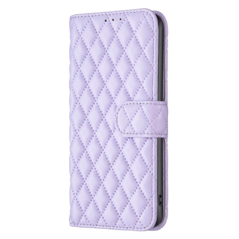 Leren Hoesje Voor Honor Magic 6 Pro Gewatteerde Binfen Kleur