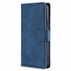 Leren Hoesje Voor Honor Magic 6 Pro Krokodiltextuur