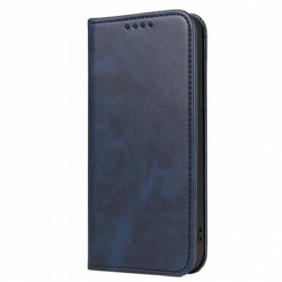 Bescherming Hoesje voor Samsung Galaxy S21 Ultra 5G Folio-hoesje Ledereffect Business Style Plus