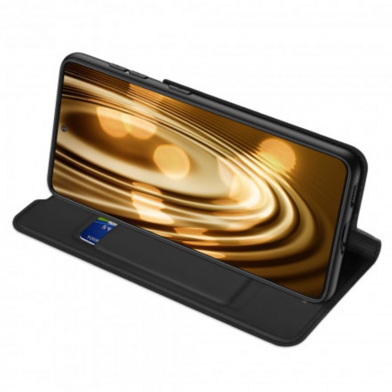 Bescherming Hoesje voor Samsung Galaxy S21 Ultra 5G Folio-hoesje Skinpro Dux Ducis