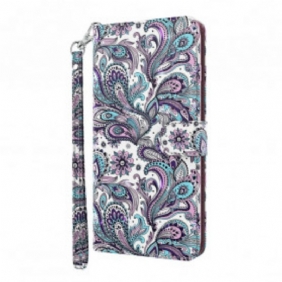 Folio-hoesje voor Samsung Galaxy S21 Ultra 5G Chique Kant