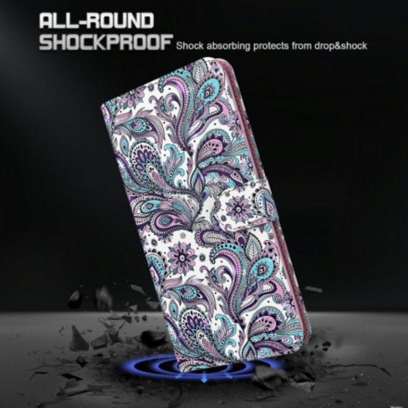 Folio-hoesje voor Samsung Galaxy S21 Ultra 5G Chique Kant