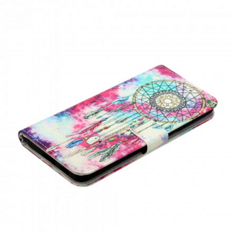 Folio-hoesje voor Samsung Galaxy S21 Ultra 5G De Dreamcatcher-stijl