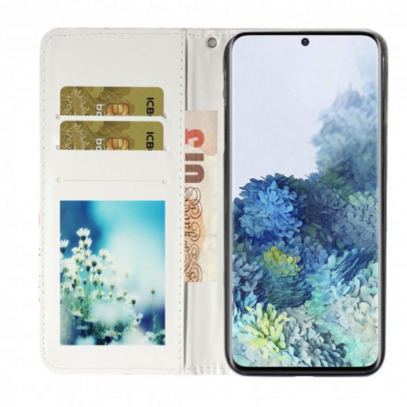 Folio-hoesje voor Samsung Galaxy S21 Ultra 5G De Dreamcatcher-stijl