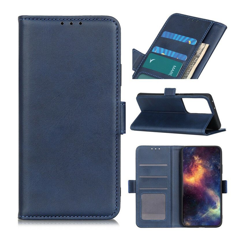 Folio-hoesje voor Samsung Galaxy S21 Ultra 5G Flip Case Dubbele Klep