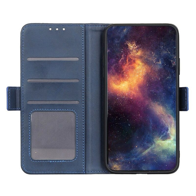 Folio-hoesje voor Samsung Galaxy S21 Ultra 5G Flip Case Dubbele Klep