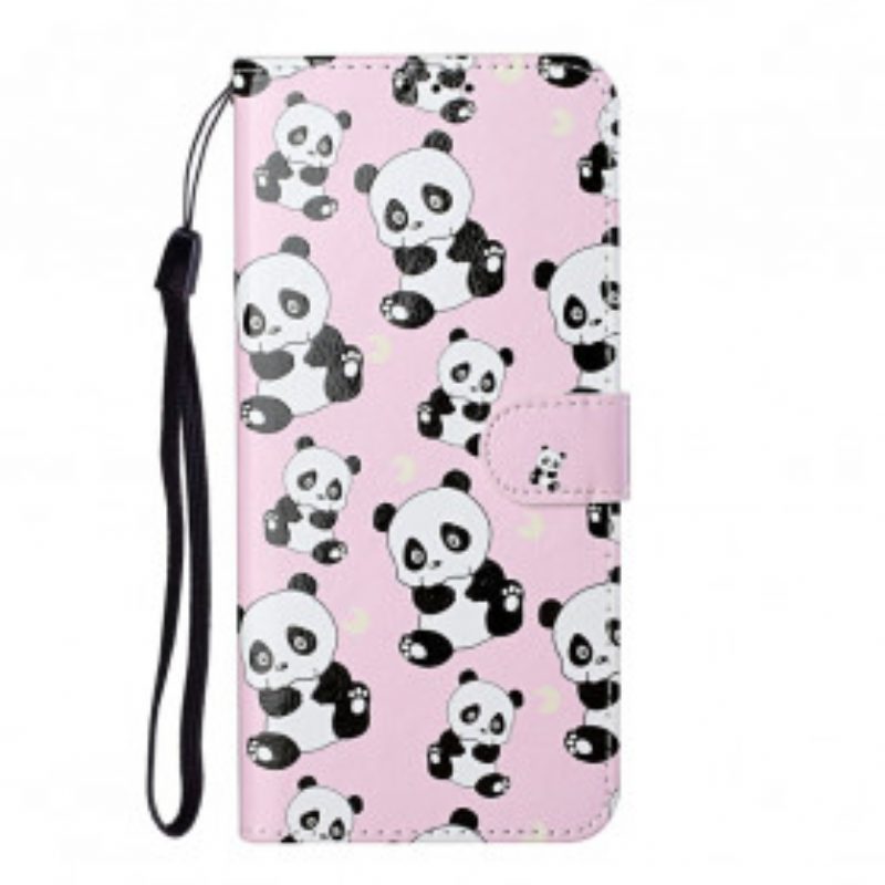 Folio-hoesje voor Samsung Galaxy S21 Ultra 5G Welke Panda's