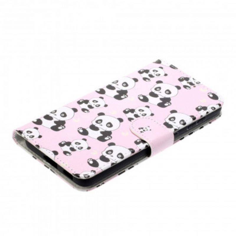 Folio-hoesje voor Samsung Galaxy S21 Ultra 5G Welke Panda's