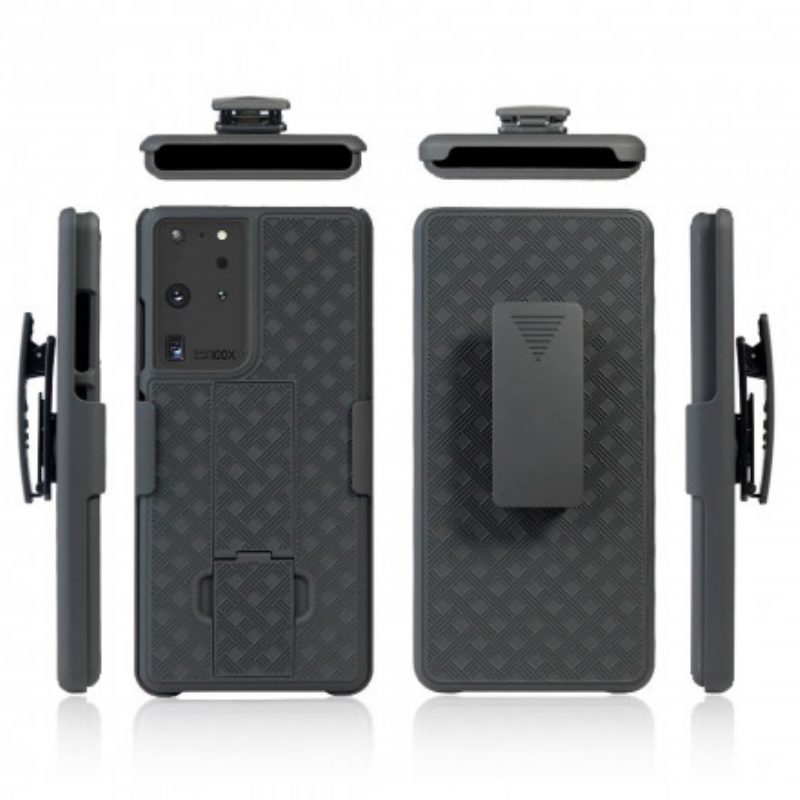 Hoesje voor Samsung Galaxy S21 Ultra 5G Clip Vinger