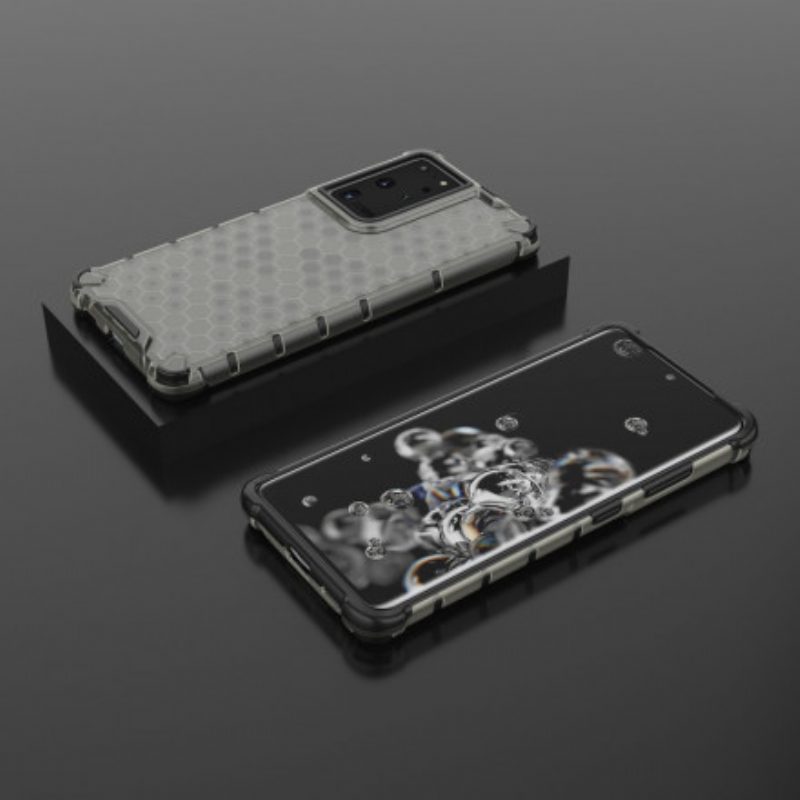 Hoesje voor Samsung Galaxy S21 Ultra 5G Honingraatstijl