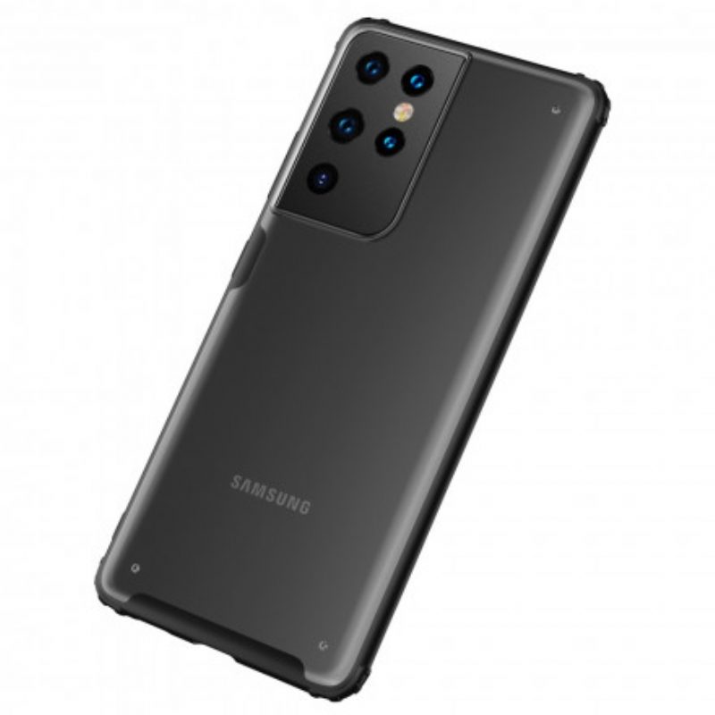 Hoesje voor Samsung Galaxy S21 Ultra 5G Ijzige Hybride