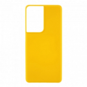 Hoesje voor Samsung Galaxy S21 Ultra 5G Rubber Meer