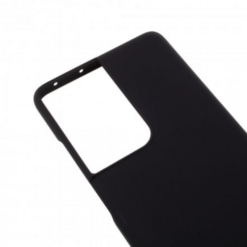 Hoesje voor Samsung Galaxy S21 Ultra 5G Rubber Meer