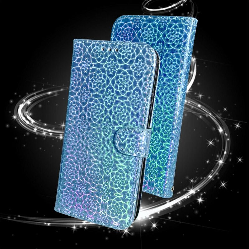 Leren Hoesje voor Samsung Galaxy S21 Ultra 5G Pure Kleur