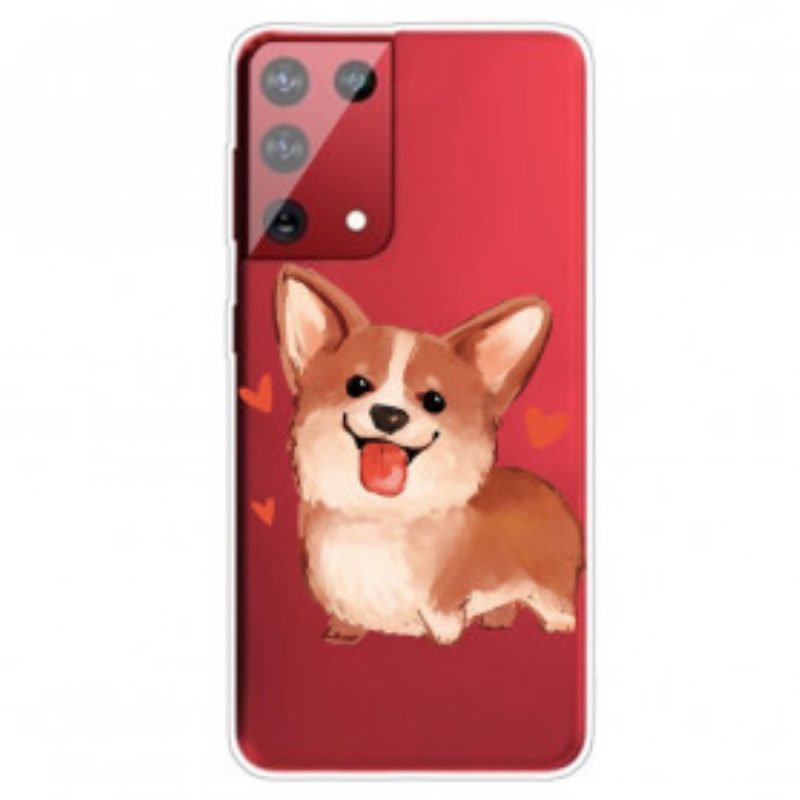 Telefoonhoesje voor Samsung Galaxy S21 Ultra 5G Mijn Kleine Hond