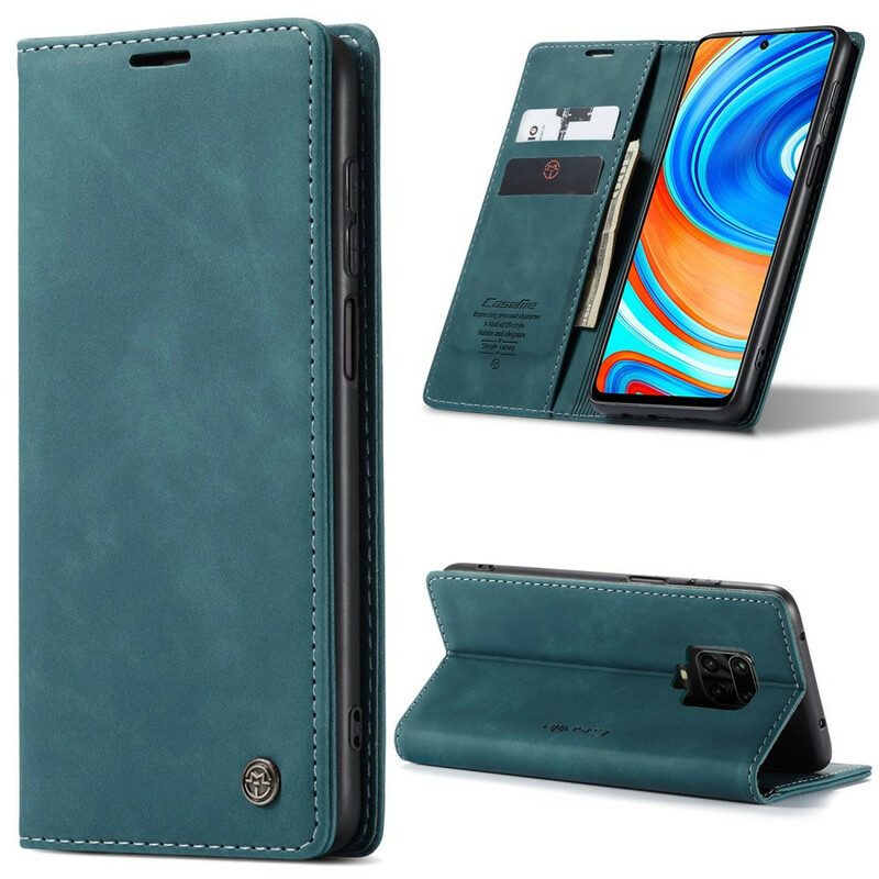 Bescherming Hoesje voor Xiaomi Redmi Note 9S / 9 Pro Folio-hoesje Caseme Kunstleer