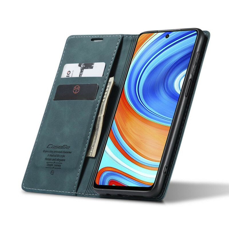 Bescherming Hoesje voor Xiaomi Redmi Note 9S / 9 Pro Folio-hoesje Caseme Kunstleer