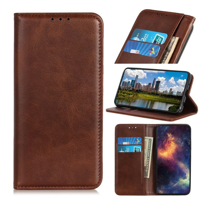 Bescherming Hoesje voor Xiaomi Redmi Note 9S / 9 Pro Folio-hoesje Elegantie Splitleer