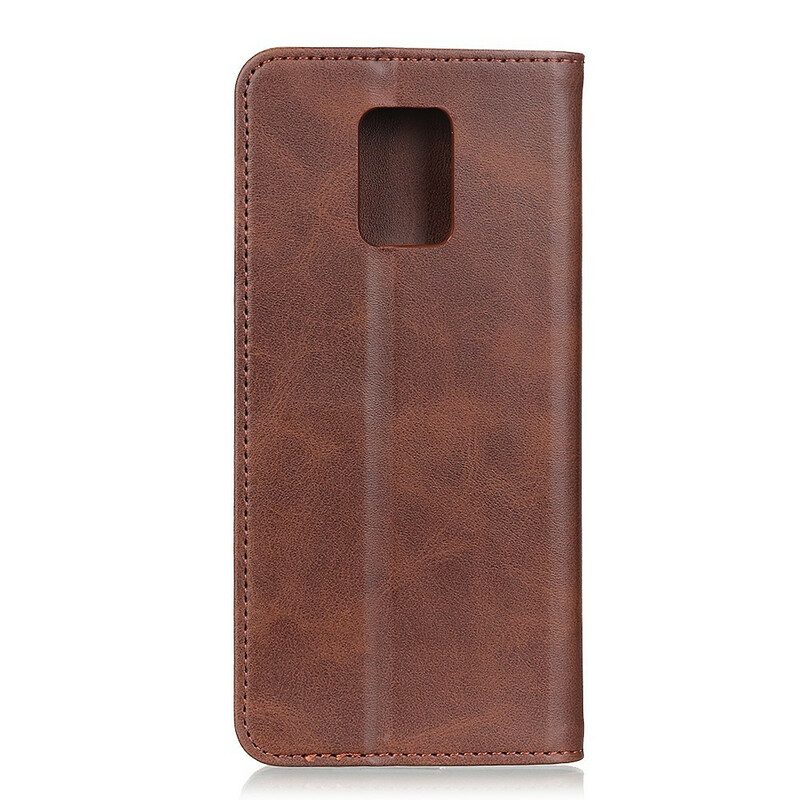 Bescherming Hoesje voor Xiaomi Redmi Note 9S / 9 Pro Folio-hoesje Elegantie Splitleer