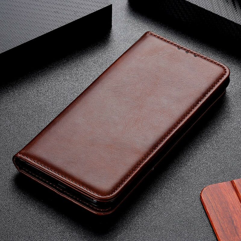 Bescherming Hoesje voor Xiaomi Redmi Note 9S / 9 Pro Folio-hoesje Elegantie Splitleer