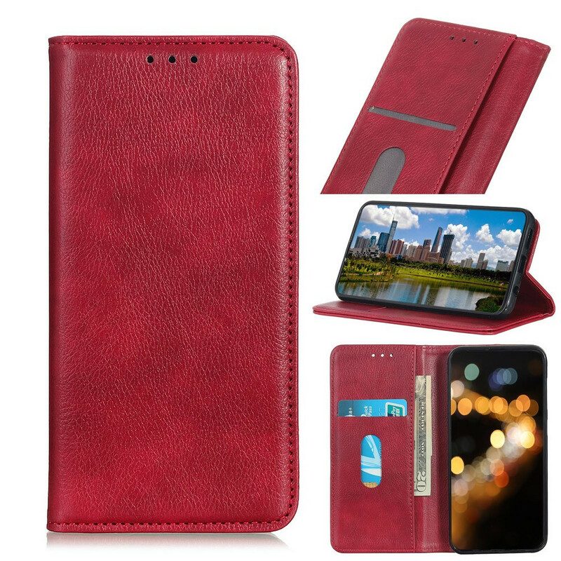 Bescherming Hoesje voor Xiaomi Redmi Note 9S / 9 Pro Folio-hoesje Elegantie Splitleer