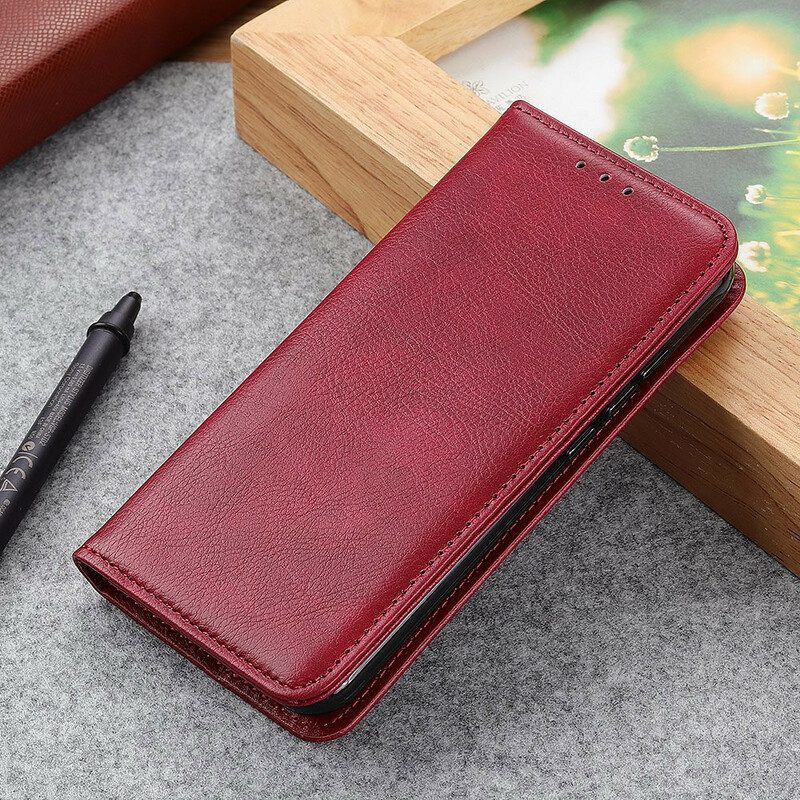 Bescherming Hoesje voor Xiaomi Redmi Note 9S / 9 Pro Folio-hoesje Elegantie Splitleer