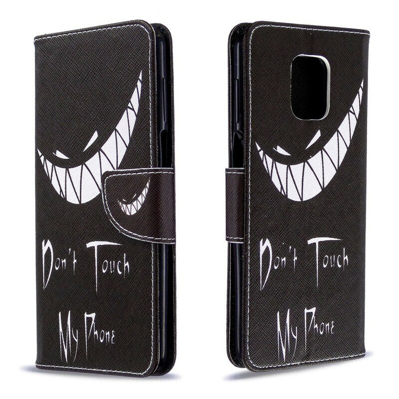 Flip Case voor Xiaomi Redmi Note 9S / 9 Pro Duivels Telefoon