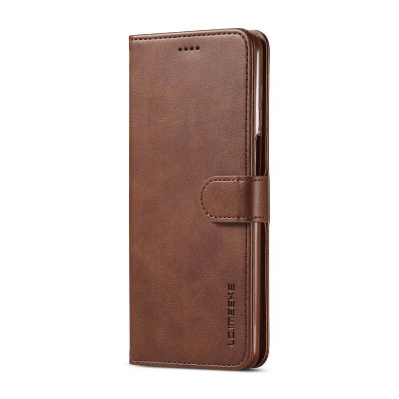 Flip Case voor Xiaomi Redmi Note 9S / 9 Pro Lc.imeeke Ledereffect