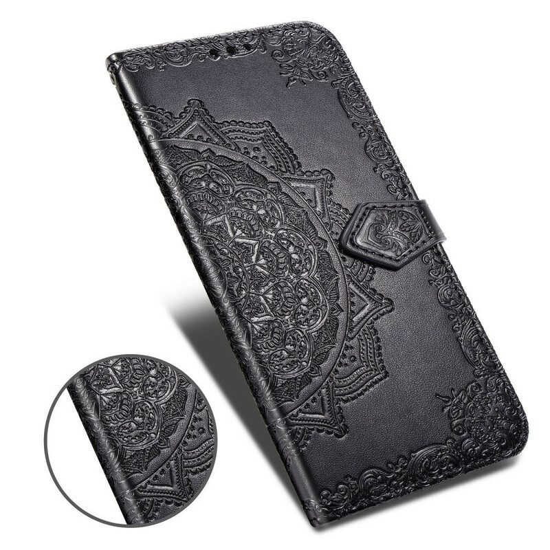 Flip Case voor Xiaomi Redmi Note 9S / 9 Pro Mandala Middeleeuwen