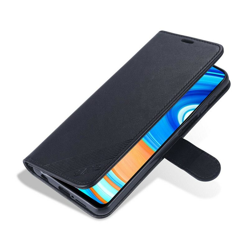 Folio-hoesje voor Xiaomi Redmi Note 9S / 9 Pro Azns Kunstleer