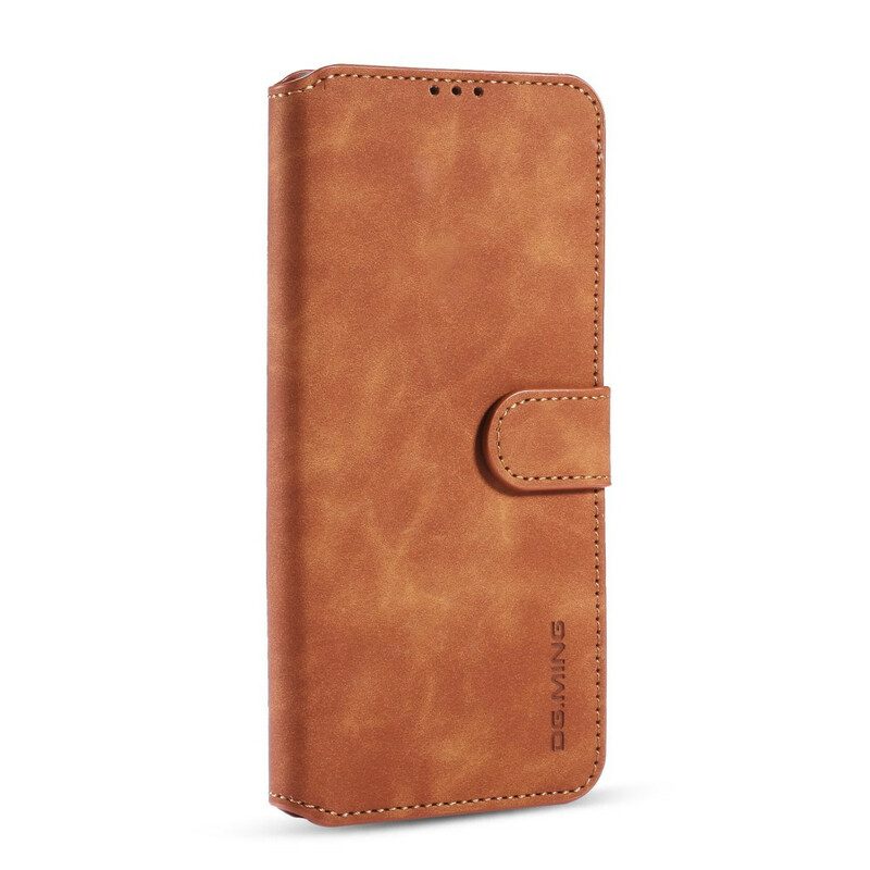 Folio-hoesje voor Xiaomi Redmi Note 9S / 9 Pro Dg.ming Retro